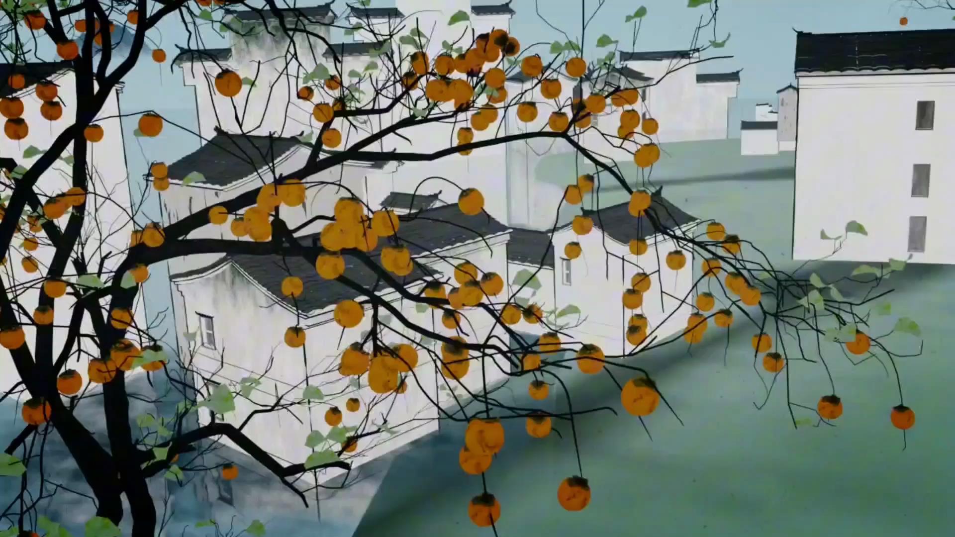 2020级动画专业朱许林——三维动画作品《燕回乡》